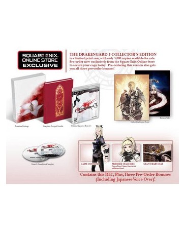 Playstation 3 Drakengard 3 Collector`s Edition - Envío Gratuito